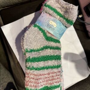 Just Dreaming 5 pair of Plush Stripe Socks